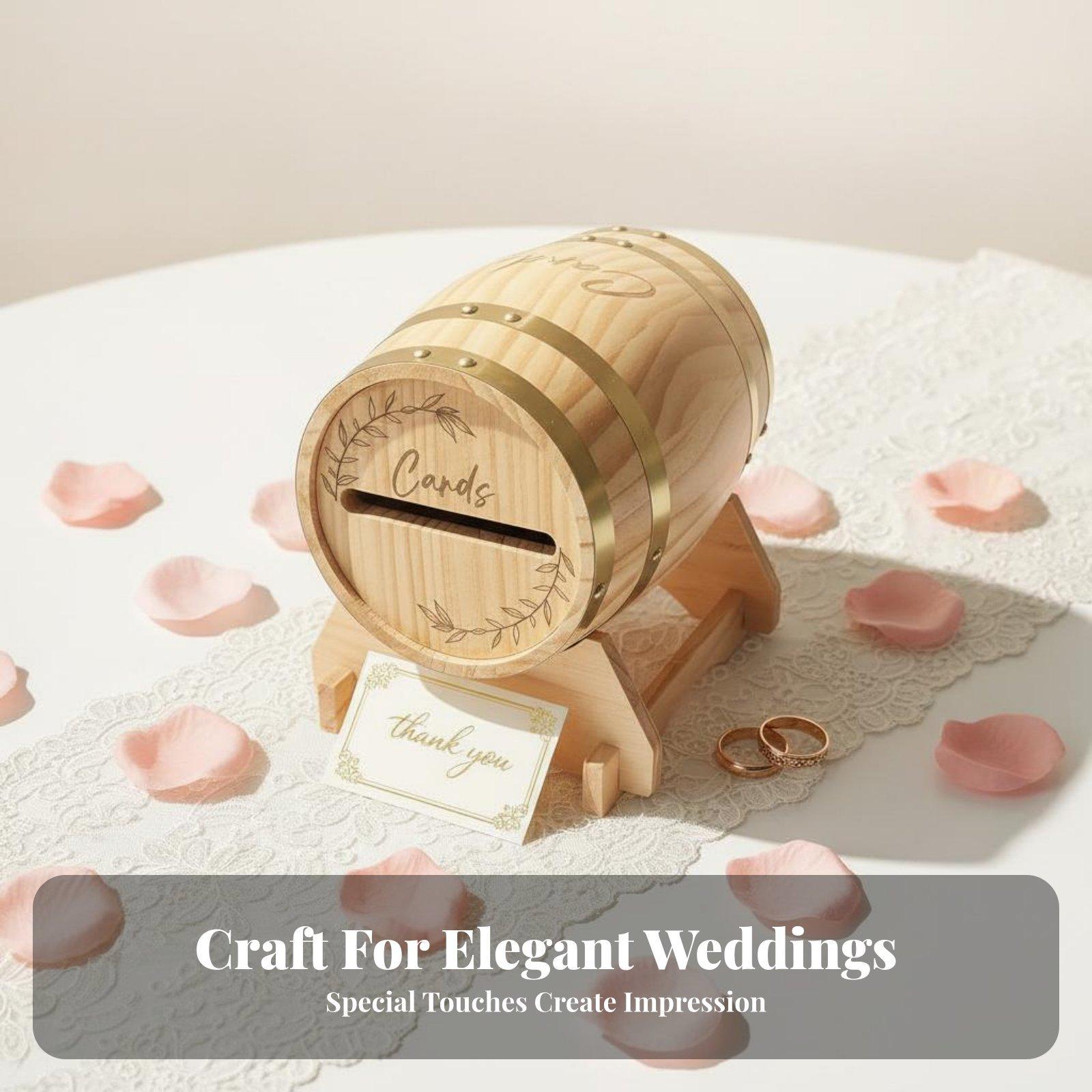 Wedding Card Box - Düğünler, doğum günü kutlamaları ve diğer