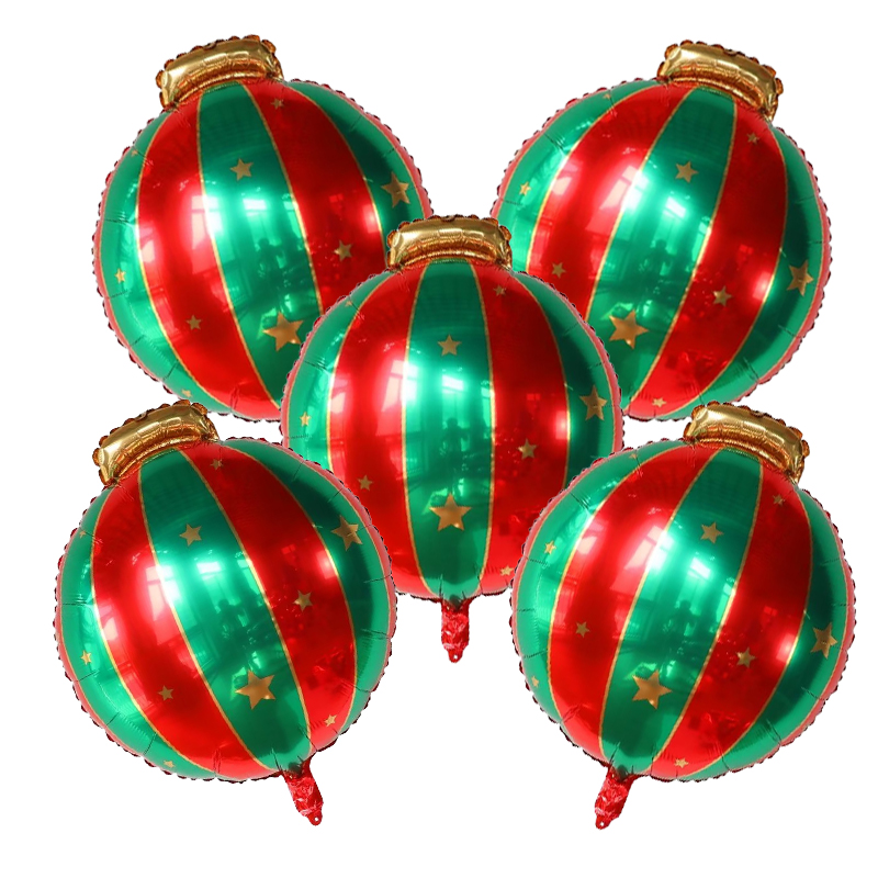 5 adet Kırmızı Yeşil Noel Topu - Wedding Decor Supply Store incelemesi ve fiyatı