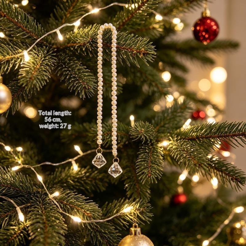 Şık Noel Ağacı Süsü, Krem Reng - Wedding Decor Supply Store incelemesi ve fiyatı