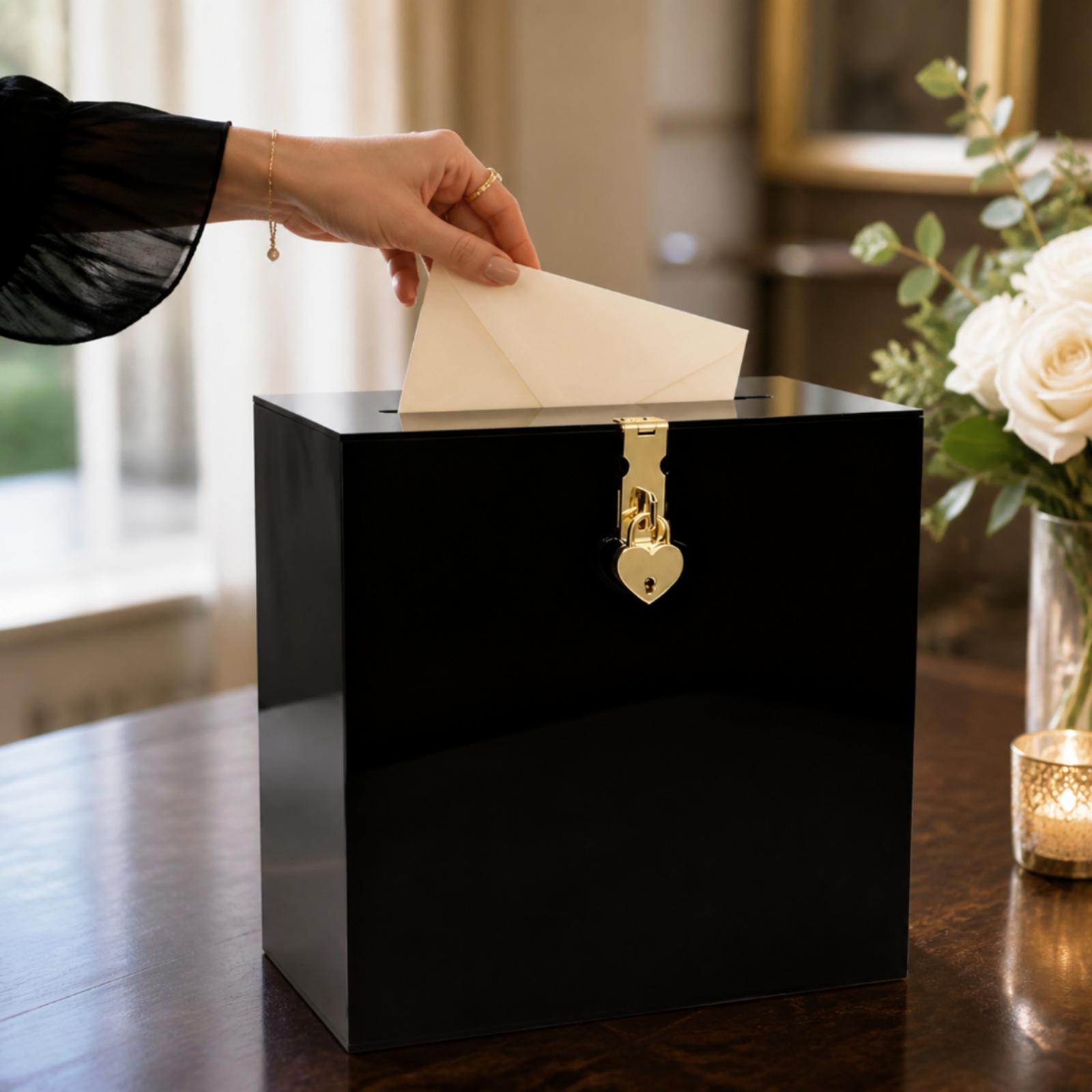 Zarf ve Misafir Notları İçin K - Wedding Card Box incelemesi ve fiyatı