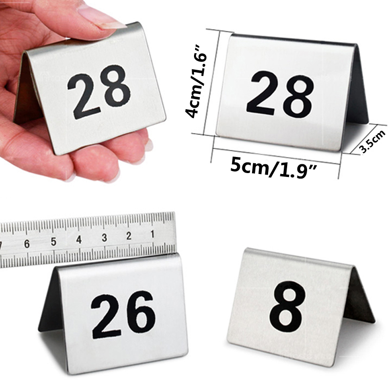 1-100 Arası Numara Seçenekli,  - Table Number Gold incelemesi ve fiyatı