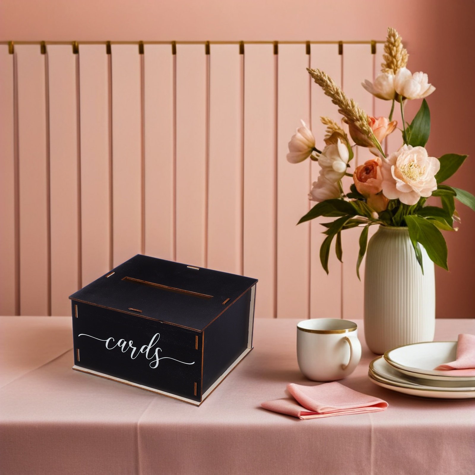 Ahşap Düğün Kart Kutusu Rustik - Wedding Card Box incelemesi ve fiyatı